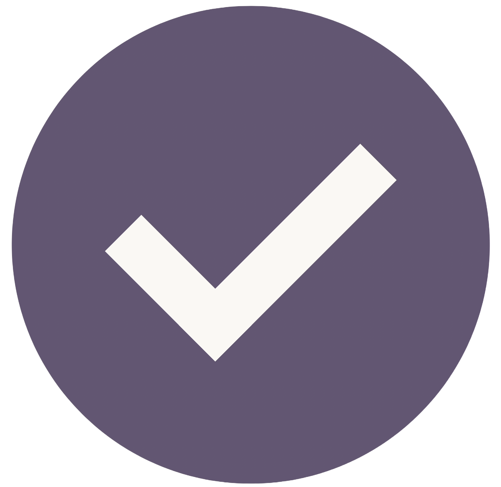 Purple Checkmark Icon